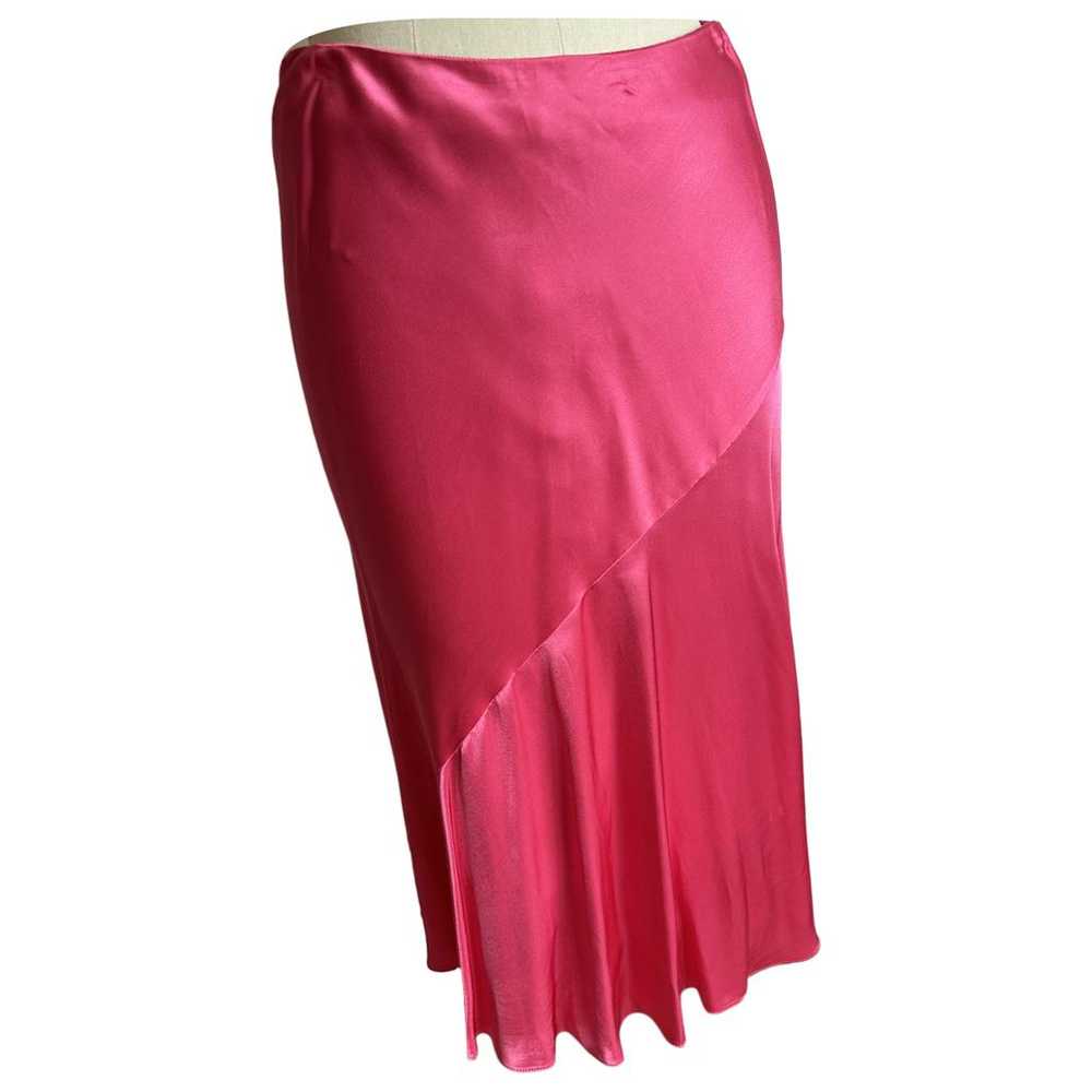 Helmut Lang Silk mid-length skirt - image 1