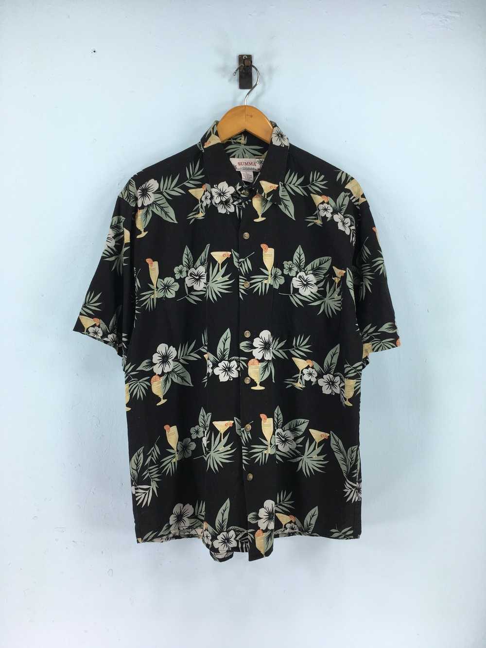 Aloha Wear × Hawaiian Shirt SUMMA Hawaiian Silk Shirt… - Gem