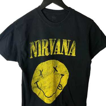 Nirvana Band Tee, Nirvana Tour 90s Shirt Kurt Cobain Oversized Music Rock  Festival Shirt - Cherrycatshop