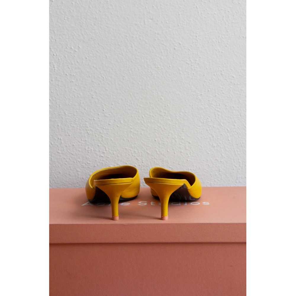 Acne Studios Leather mules - image 5