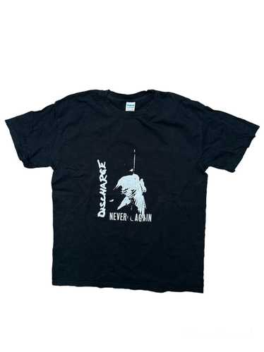 Band Tees × Rock T Shirt Discharge Never Again, An