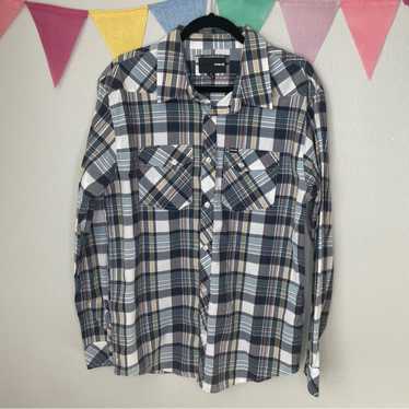 Hurley Hurley Plaid Long Sleeve Button Up Shirt | 