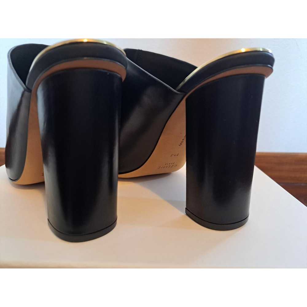 Celine Leather mules - image 3