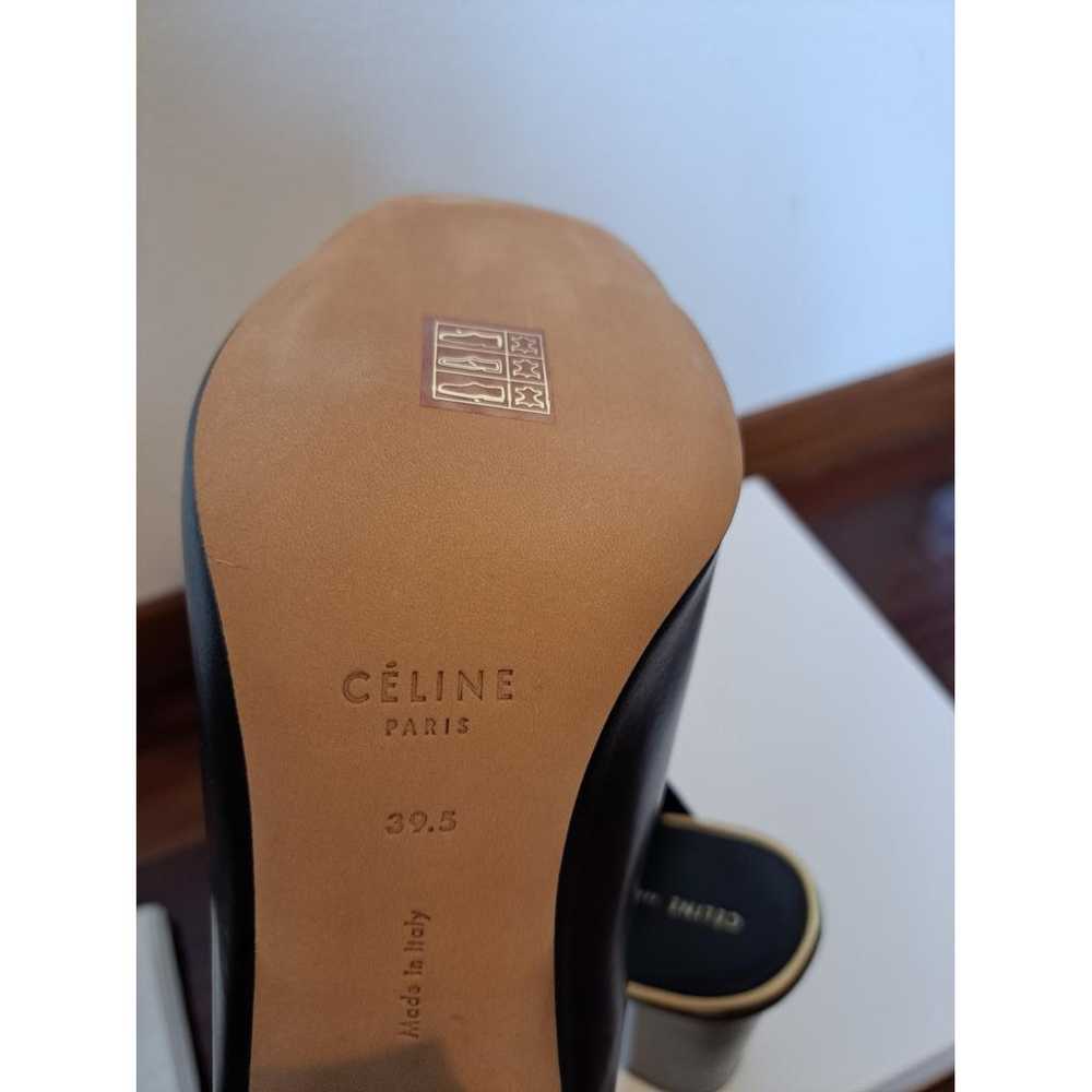 Celine Leather mules - image 4