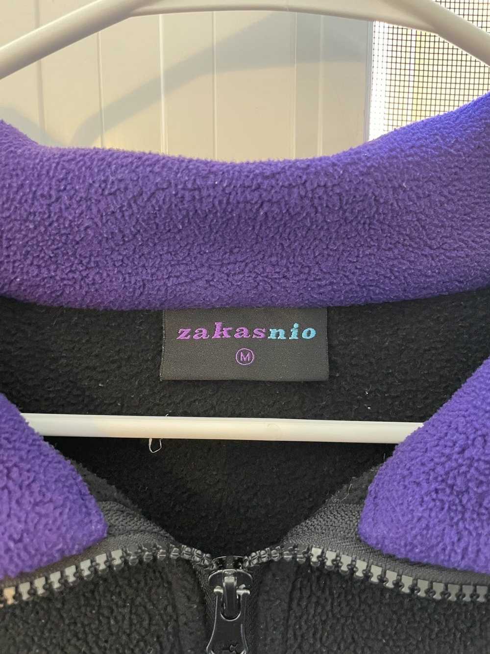 Japanese Brand × Streetwear Zakasnio Fleece Pullo… - image 6
