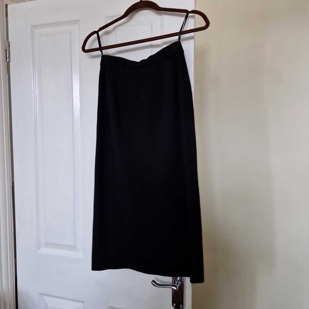 Donna Karan Wool mid-length skirt - image 3
