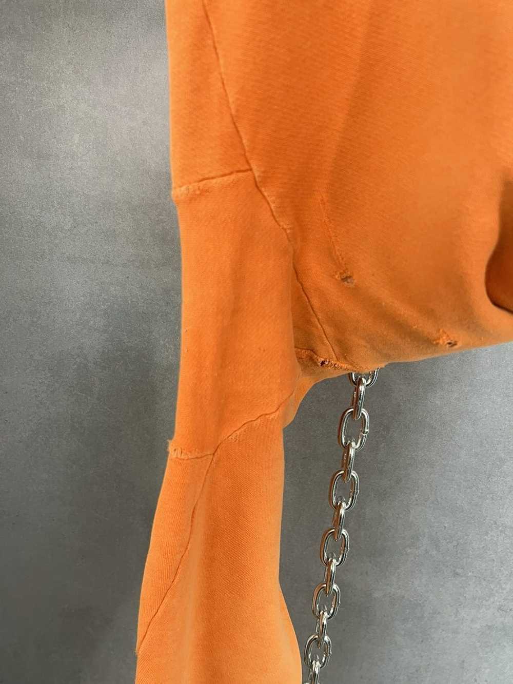 Vintage Vintage 60s sweatpants orange west valley… - image 6