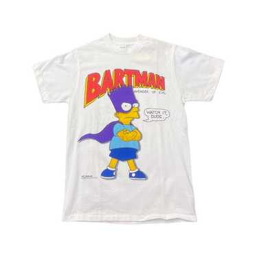 The Simpsons Batman Bartman Shirt, Size M - image 1