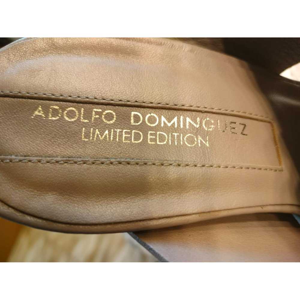 Adolfo Dominguez Leather sandals - image 10