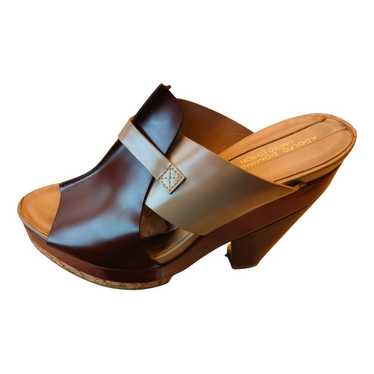 Adolfo Dominguez Leather sandals - image 1