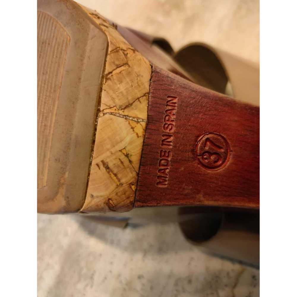 Adolfo Dominguez Leather sandals - image 5