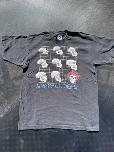 1993 Grateful Dead Rainforest Dead Liquid Blue T Shirt Size XL