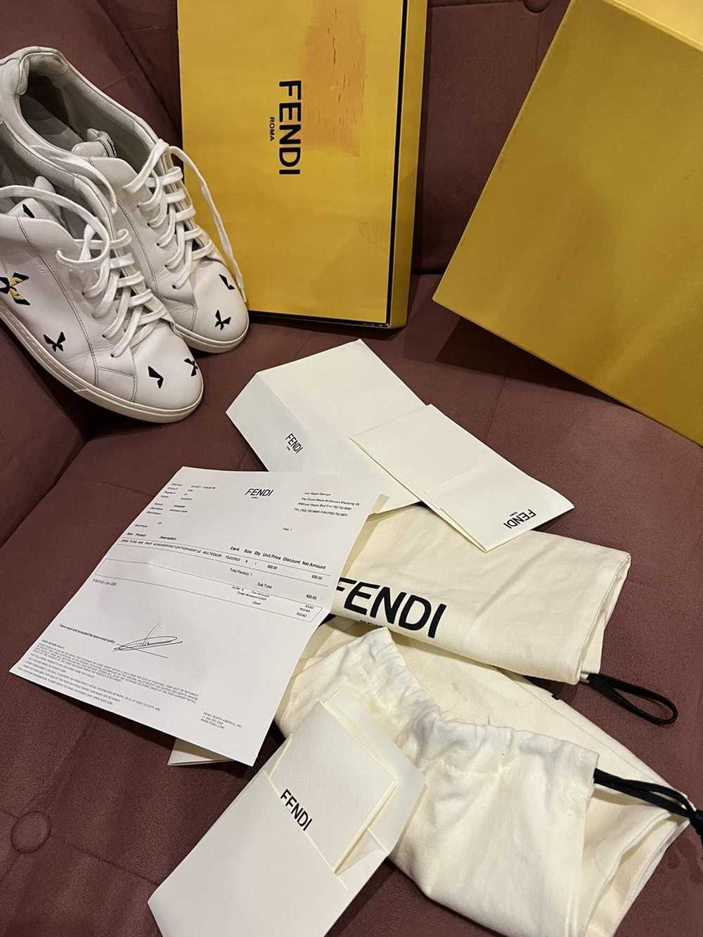 Fendi Fendi Sneakers Calf Goat - image 10