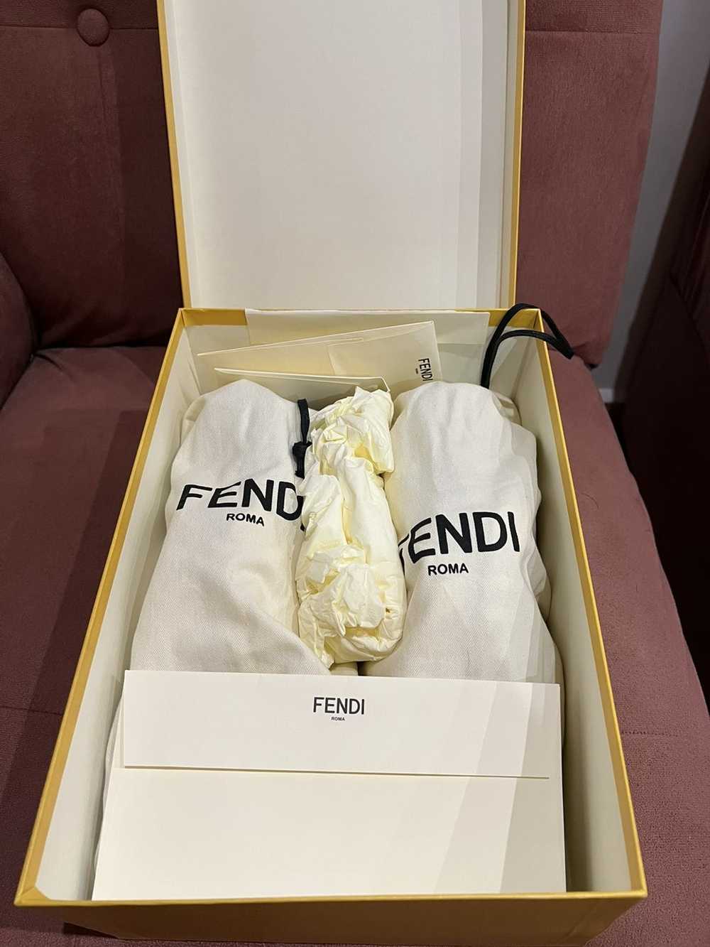 Fendi Fendi Sneakers Calf Goat - image 11