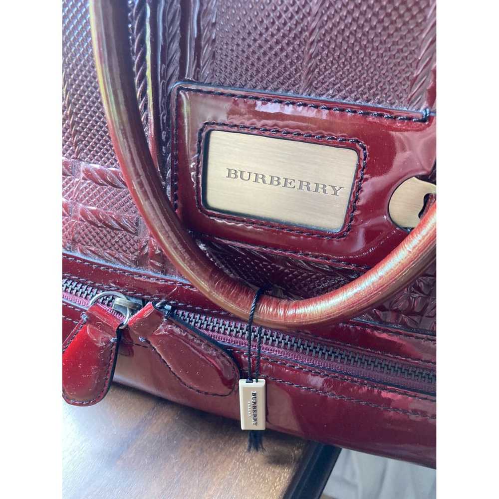 Burberry The Belt patent leather tote - image 4