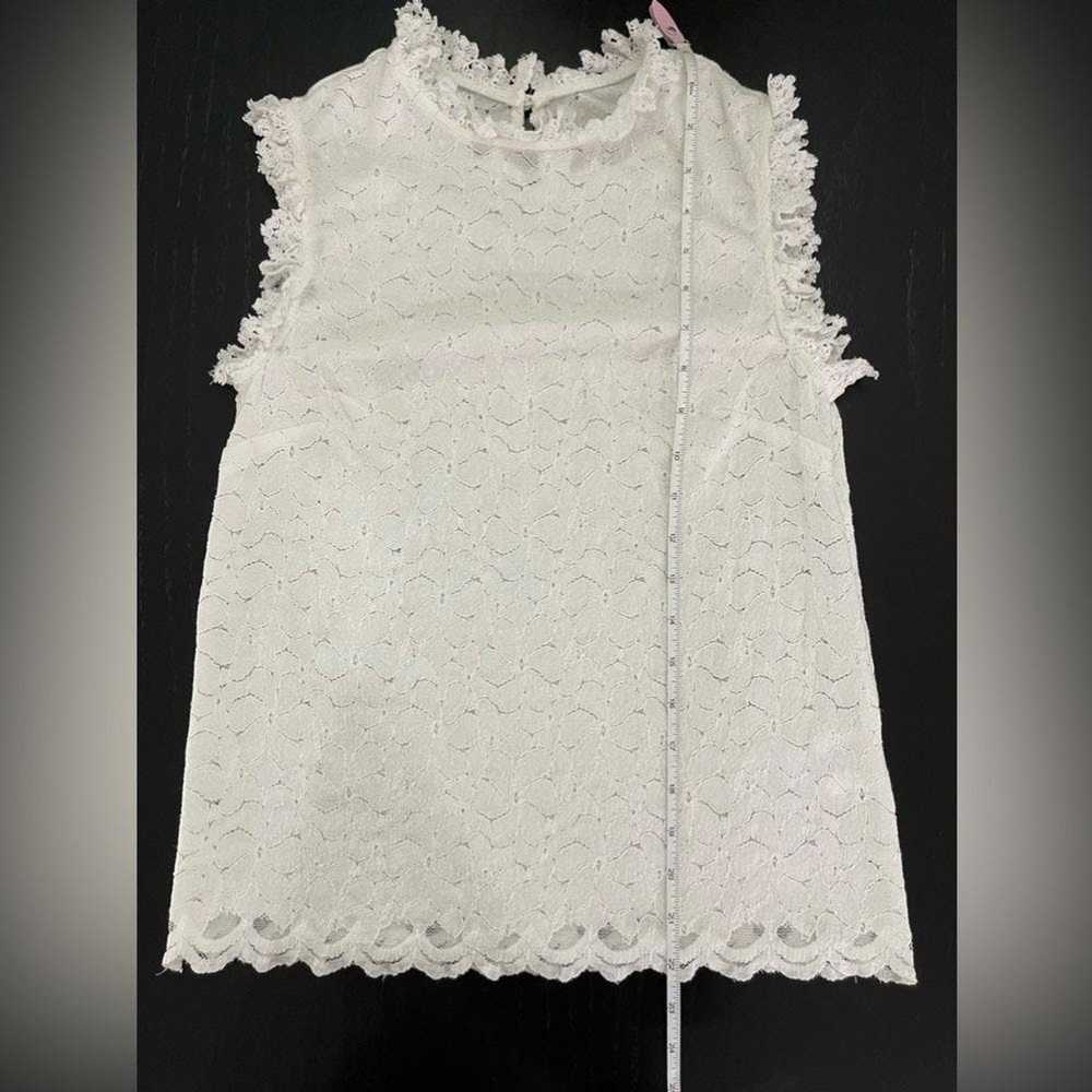 Nordstrom Everleigh Stretch Eyelet Crochet Blouse - image 7