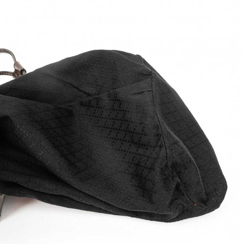 Gucci Vintage Bamboo Sling cloth backpack - image 6