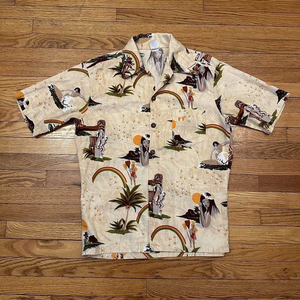 Hang Ten × Hawaiian Shirt × Vintage Vintage 70s H… - image 2