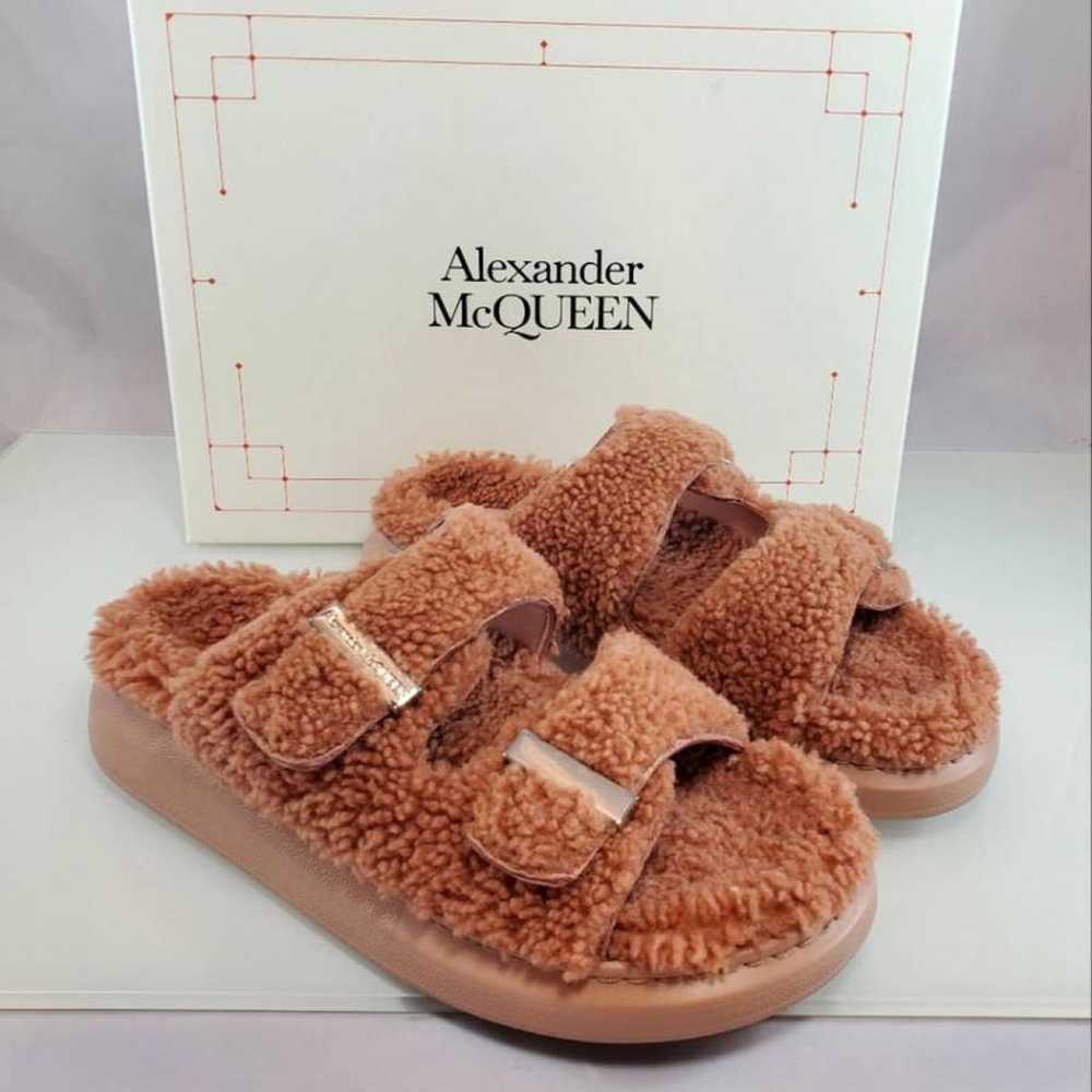 Alexander McQueen Leather mules - image 4