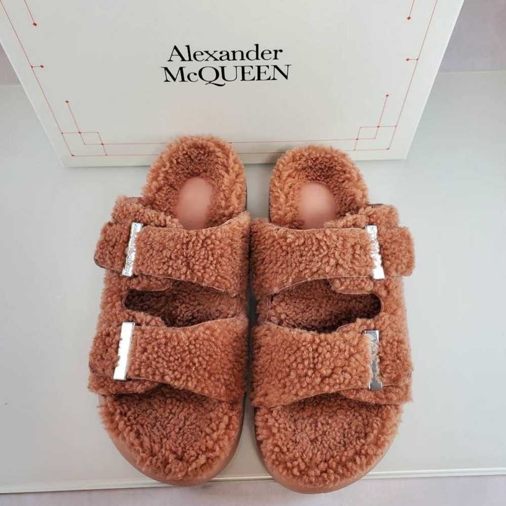 Alexander McQueen Leather mules - image 7
