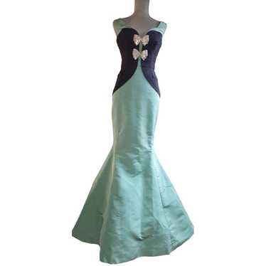 Oscar De La Renta Silk maxi dress - image 1