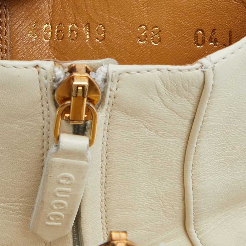 Gucci Leather boots - image 6