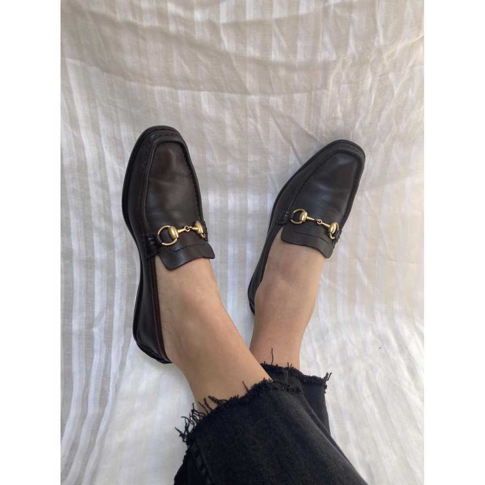 Gucci Leather flats - image 3