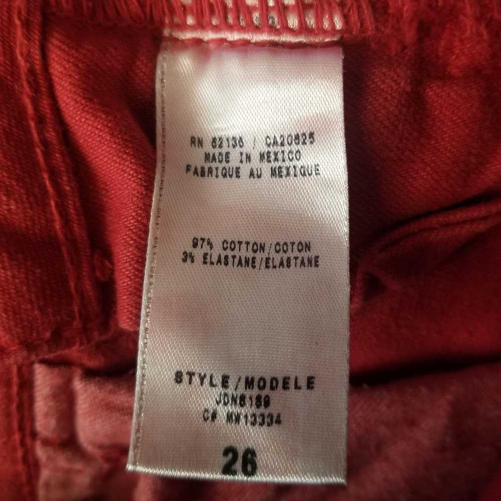 Guess Guess Women's Red Skinny Jeans Size 26 - image 11