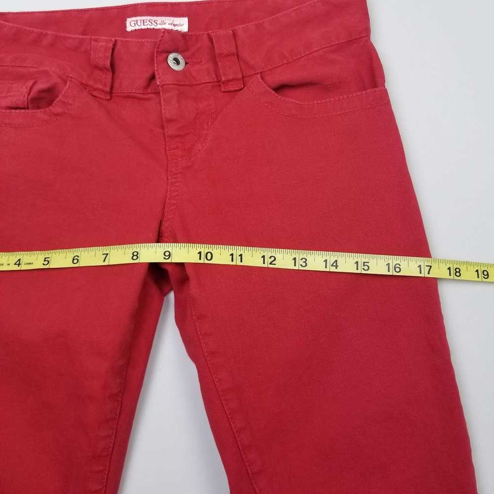 Guess Guess Women's Red Skinny Jeans Size 26 - image 8