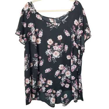 Other Torrid 3X Floral Print Short Sleeves Round N