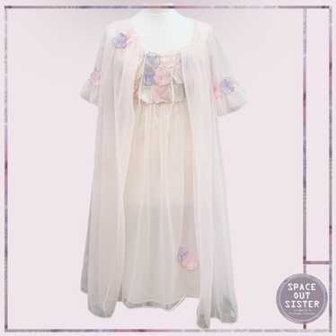 Circa 1950s Vintage Warner’s Peignoir Set - image 1