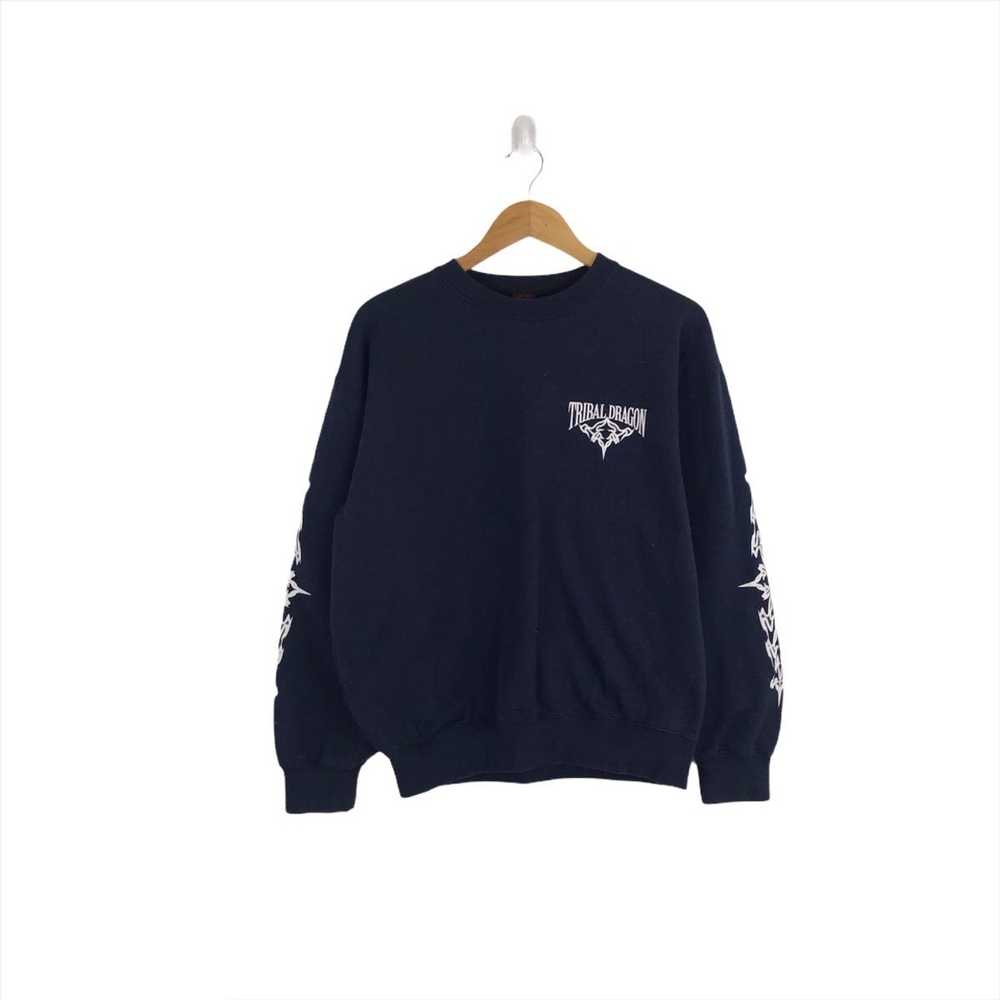 Streetwear × Tribal Street Wear Tribal Dragon Jumper … - Gem