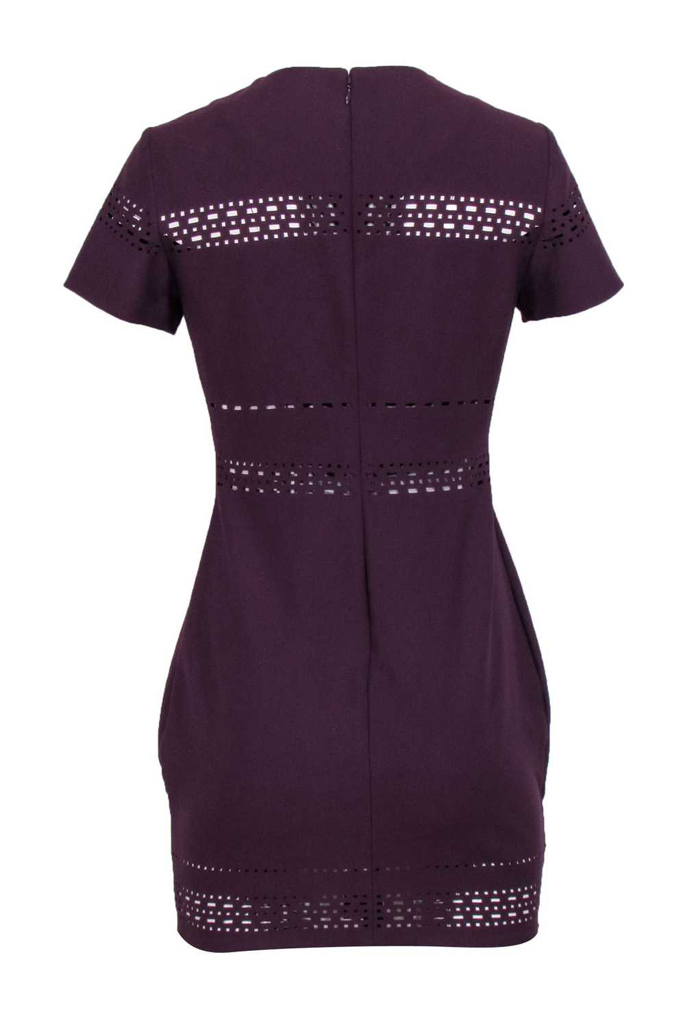 Elizabeth & James - Plum Purple “Ari” Dress w/ La… - image 3