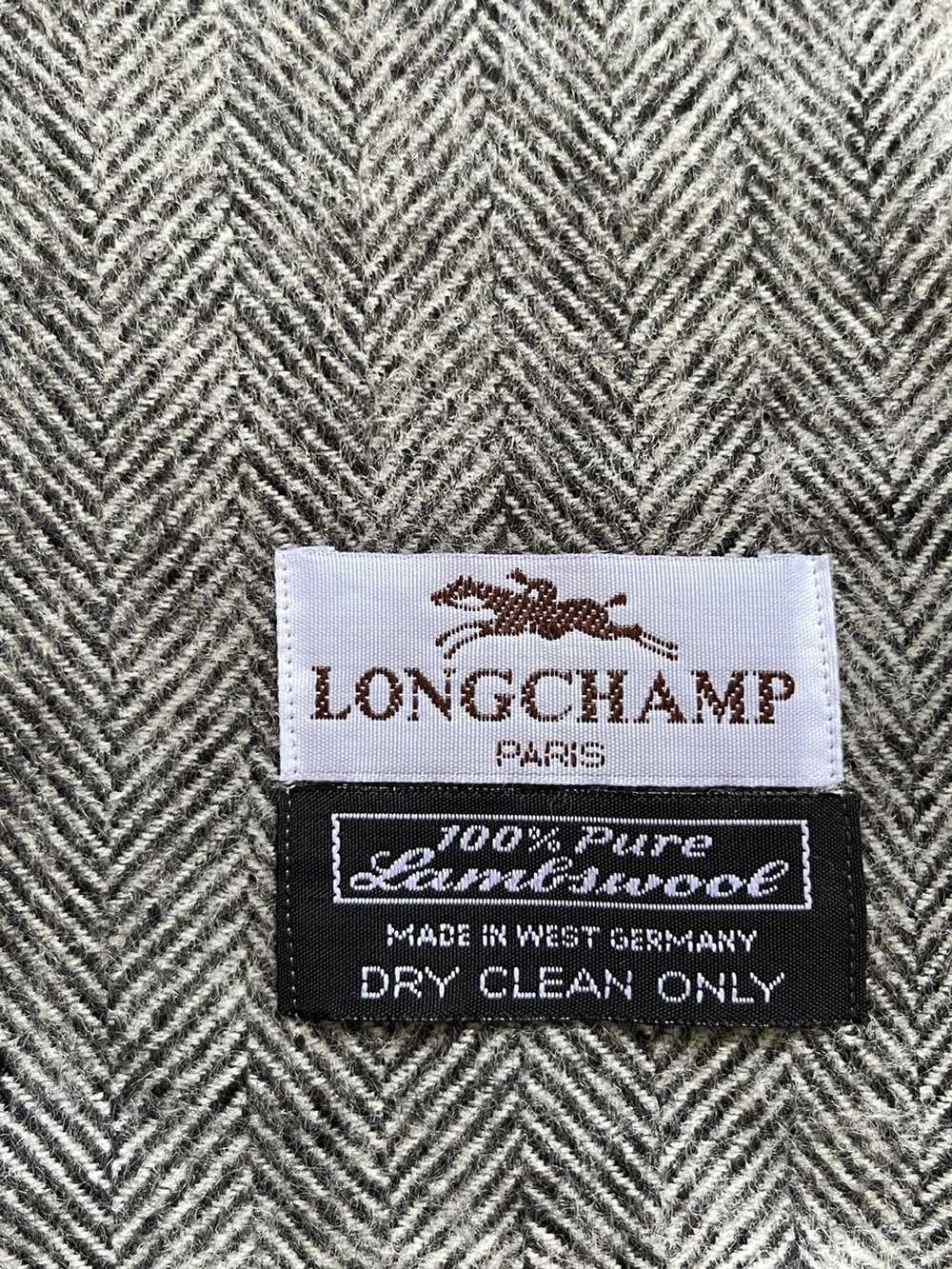 Longchamp × Luxury Longchamp Wool Muffler - image 4