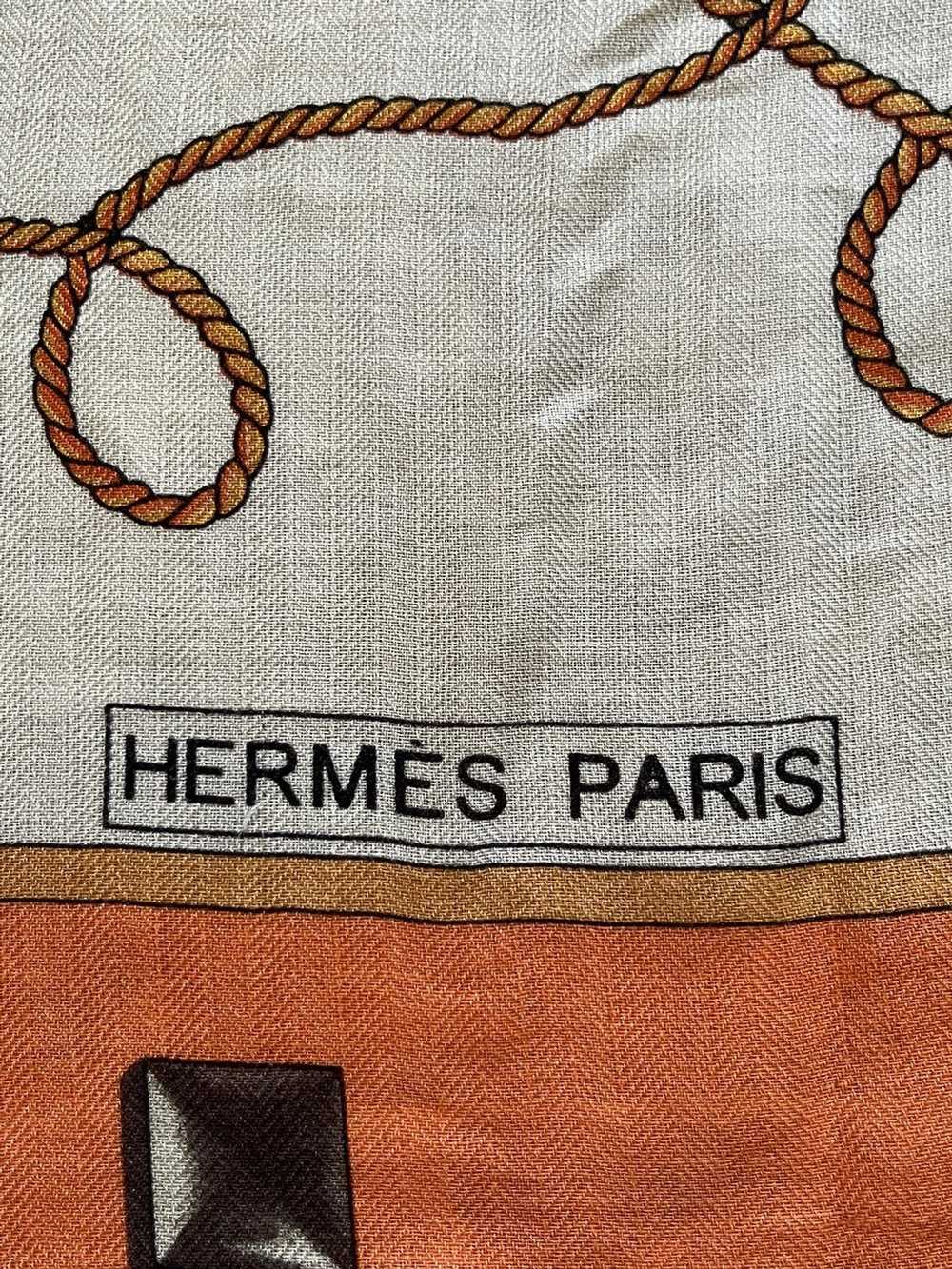Designer × Hermes × Luxury Hermes Les Cles Blanke… - image 3
