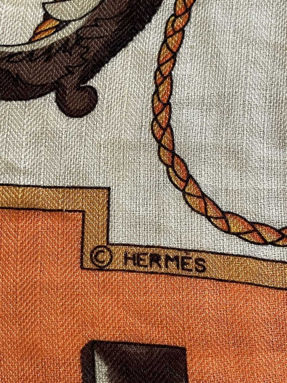 Designer × Hermes × Luxury Hermes Les Cles Blanke… - image 5