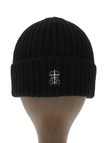 Undercover Cross Bear Ribbed Knit Beanie