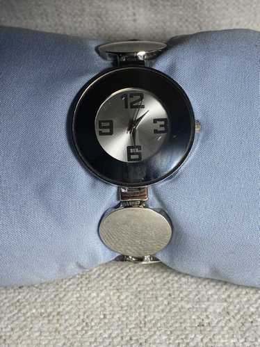 Designer Ladies Silver-tone Circles Watch