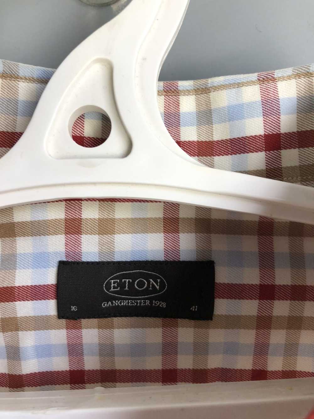 Eton × Luxury × Rare VINTAGE ETON SHIRT - image 3