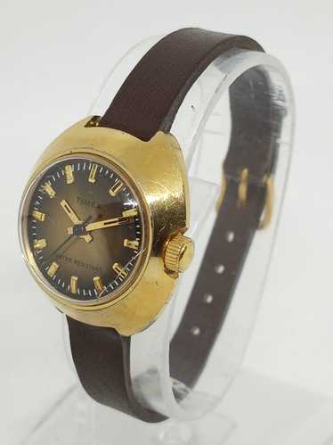 Timex Timex Manual Wind Women's 27mm Gold Tone Bro