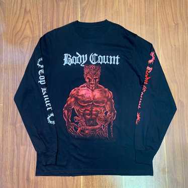 Body Count t-shirt, vintage rare faded black tee, har… - Gem