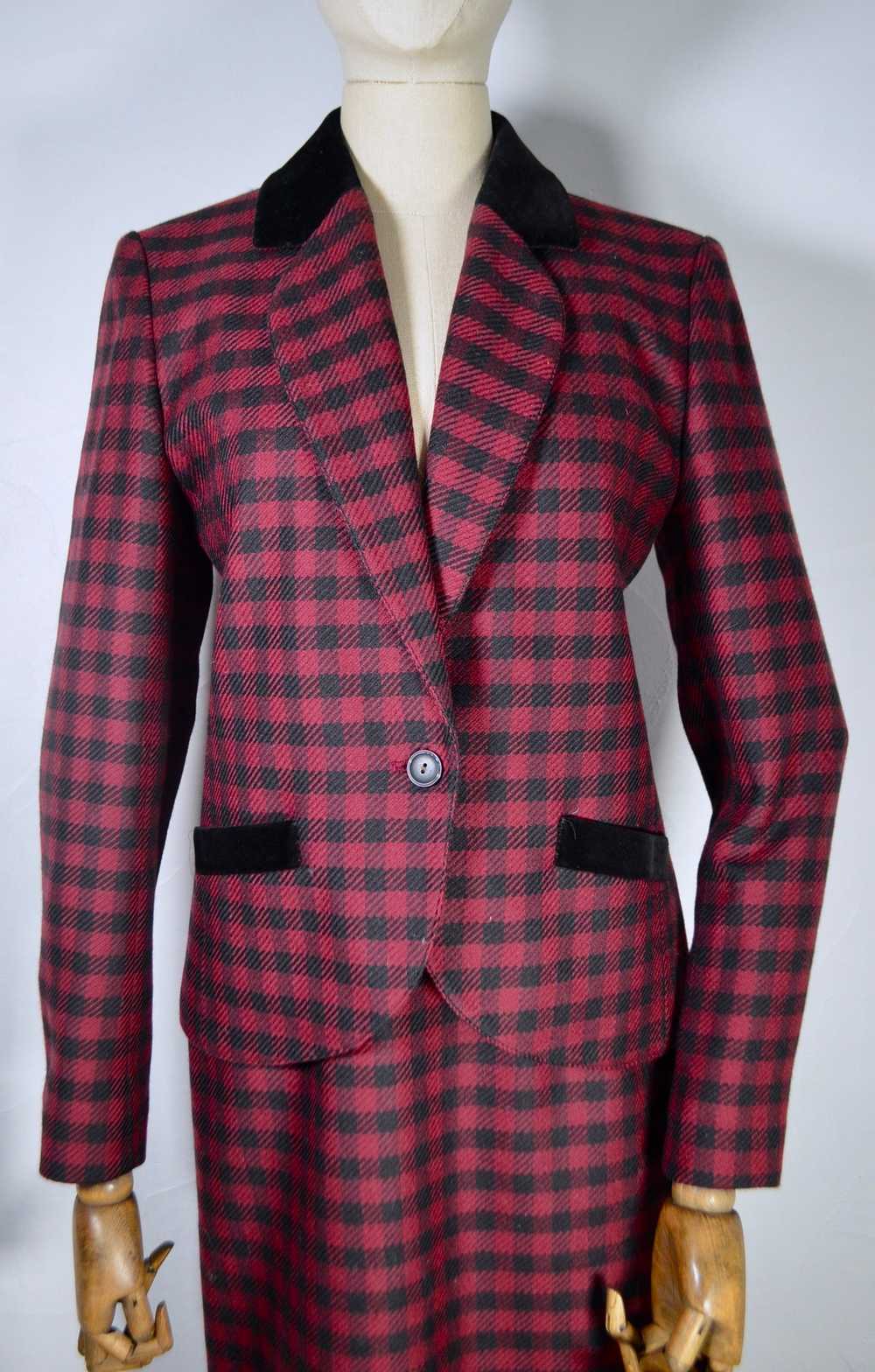 Blazer à carreaux - image 4