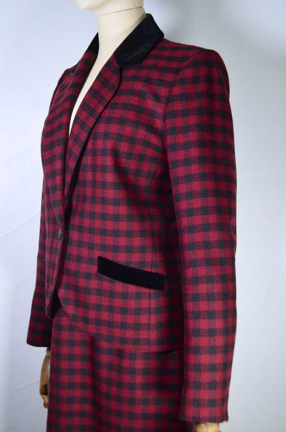 Blazer à carreaux - image 6