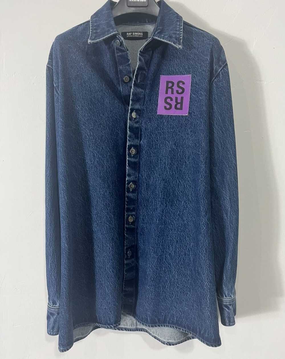 Raf Simons Raf Simons 21ss Purple Label Denim JKT - image 1