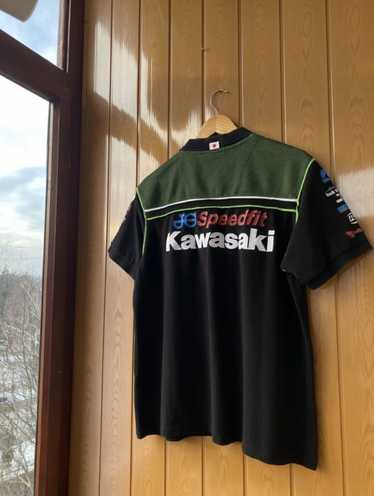 Vintage Vintage Kawasaki racing team polo shirt