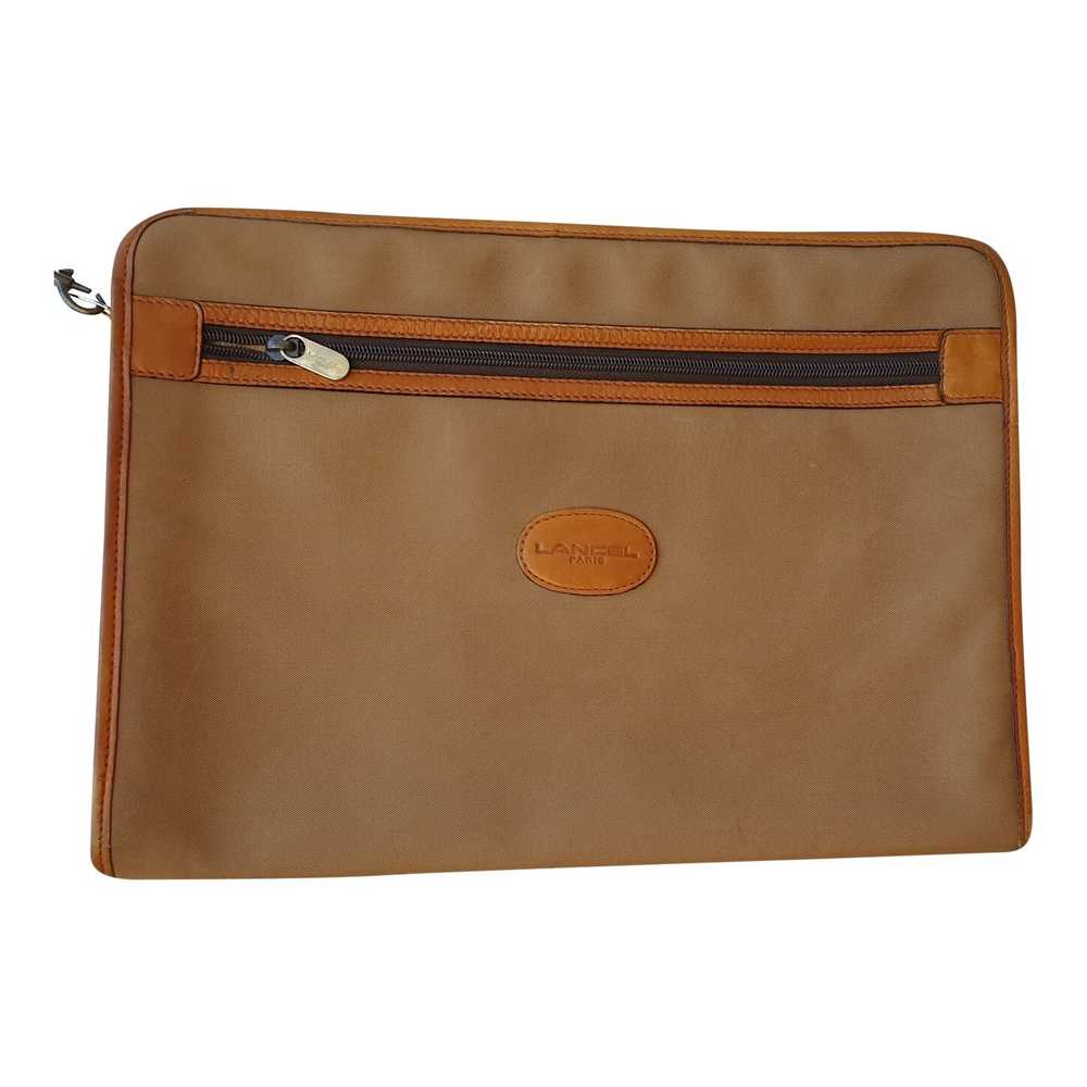 Lancel canvas briefcase - image 1