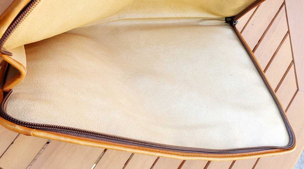 Lancel canvas briefcase - image 5