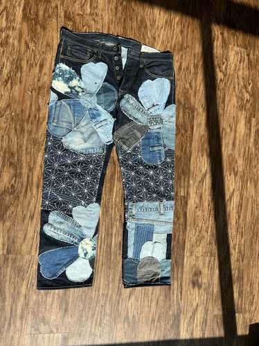 Khăn Choàng Monogram Denim S00 - Phụ kiện