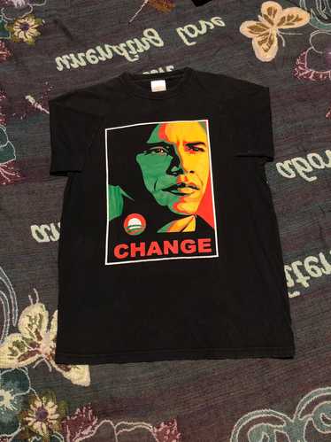 Vintage Y2K Black History MLK Obama Rap Tee Shirt