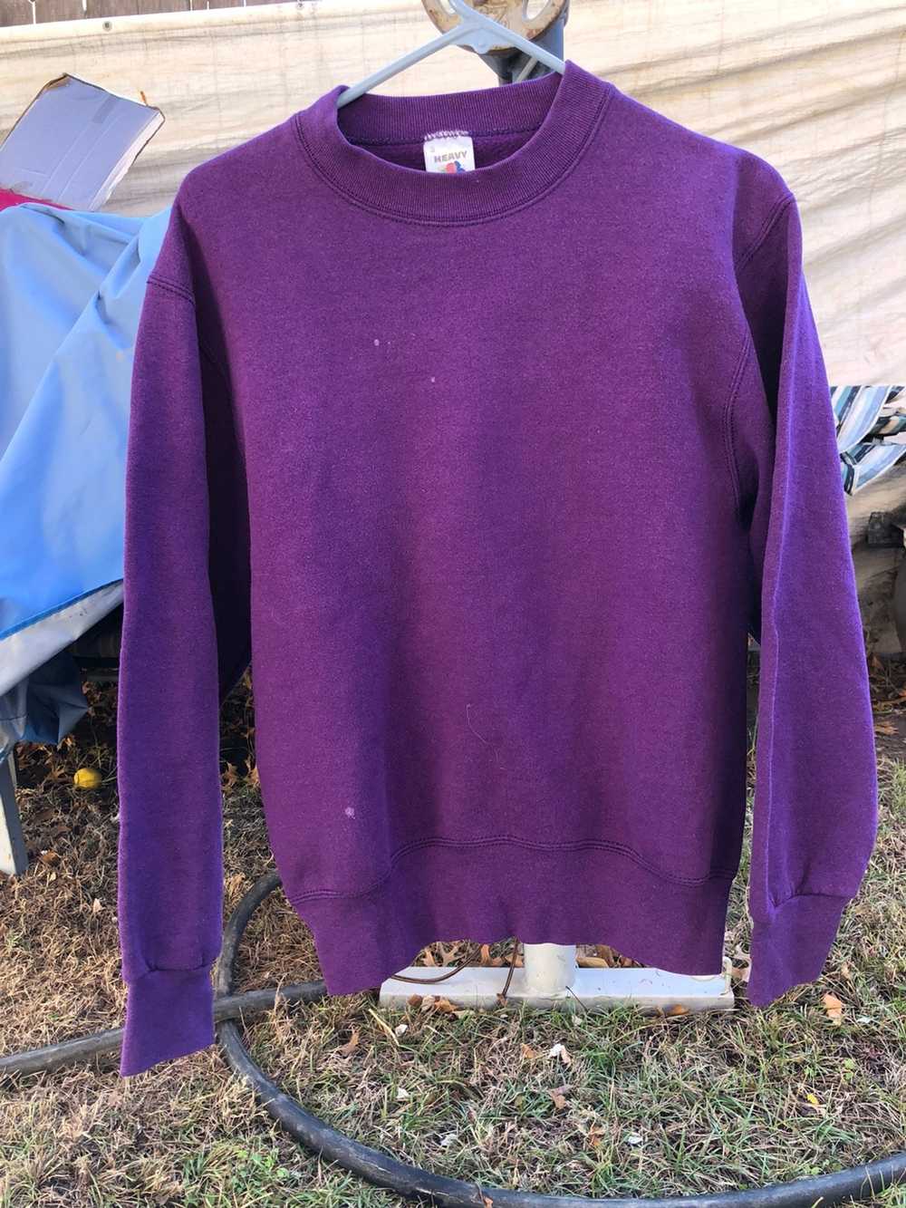 Vintage Purple crew neck - image 1